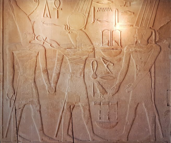 Farao Sesostris I’s tempel 2000 f.Kr, Karnak, Egypt, Jenny-Marie Johnsen. Fotograf: Cathrine Wang / KORO