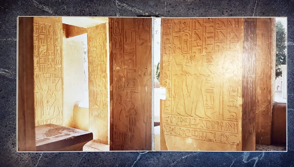 <em>Farao Sesostris I’s tempel 2000 f.Kr, Karnak, Egypt (bok)</em>, Jenny-Marie Johnsen. Photographer: KORO/Cathrine Wang