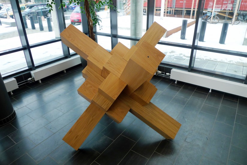 Diamond Cube With Beams, Snorre Ytterstad. Fotograf: Snorre Ytterstad