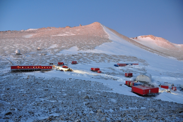 Troll forskningsstasjon, Antarktis. Fotograf: Statsbygg