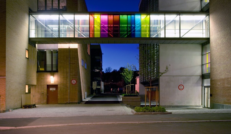 Merging colours in transit, Katrine Giæver. Fotograf: Vegard Kleven