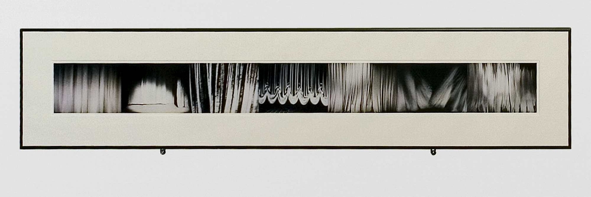 <em>Black and White Curtains</em>, John Waters. Photographer: Jaro Hollan