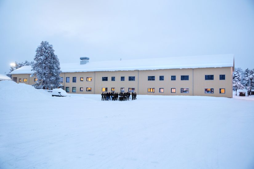 Setermoen mannskapsforlegning, Troms. Fotograf: Mette Randem