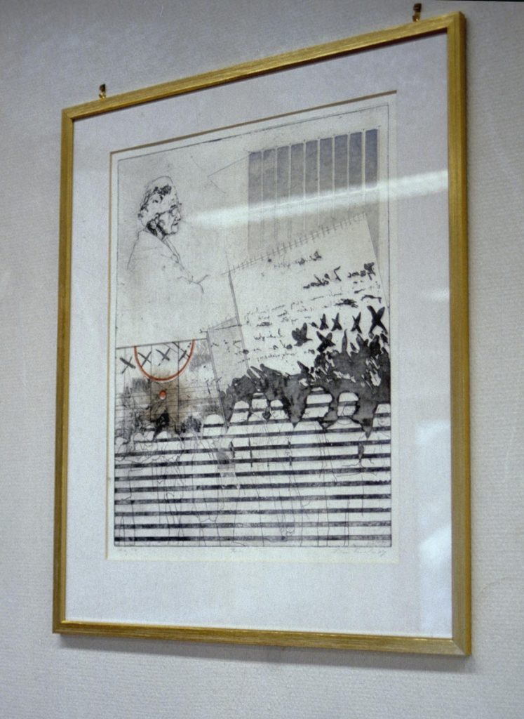 <em>Brev</em>, Håkon Grønlien. Photographer: Utsmykkingsfondets arkiv