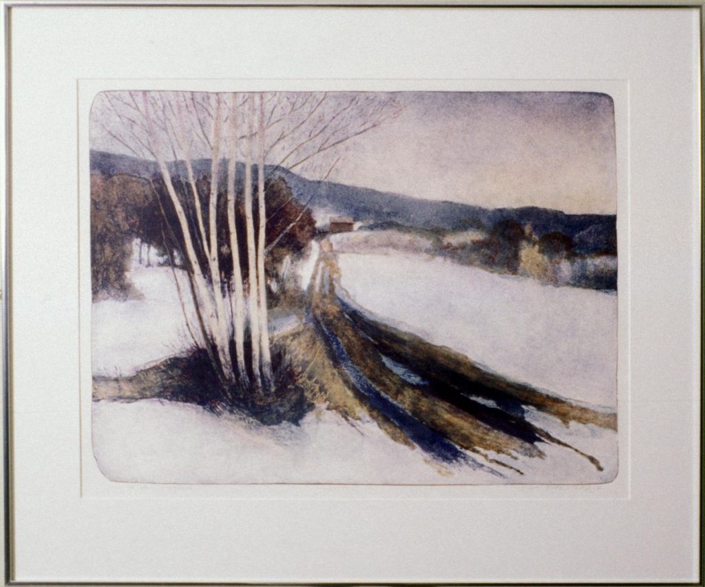 <em>Vinterdag</em>, Yngve Reidar Vold.