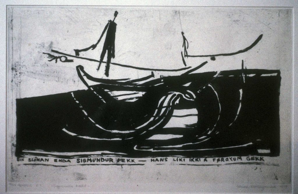 <em>Sigmunds kvædid</em>, Hanne Borchgrevink. Photographer: Ukjent