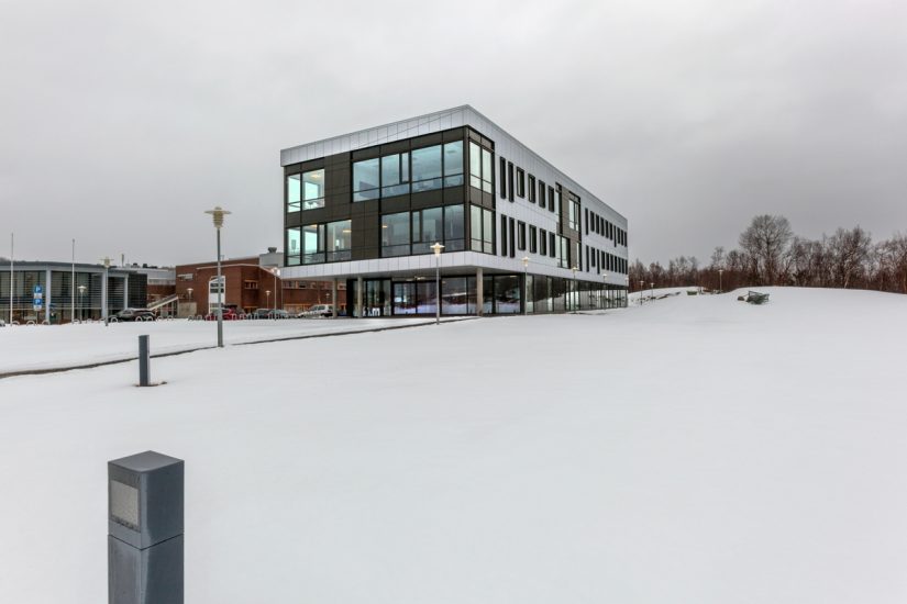 Nord universitet, studiested Bodø, Administrasjonsbygg. Fotograf: Per Christian Brown