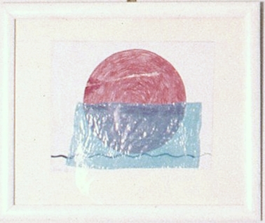 <em>Solnedgang</em>, Ingrid Book. Photographer: Ukjent