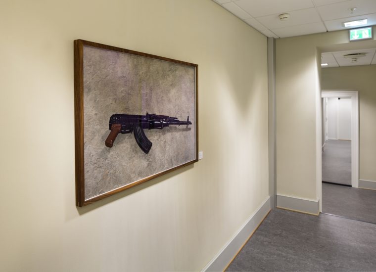 <em>FMU.200656, SLANG Polsk Kalashnikov/ Beirut</em>, Morten Andenæs. Photographer: Morten Andenæs