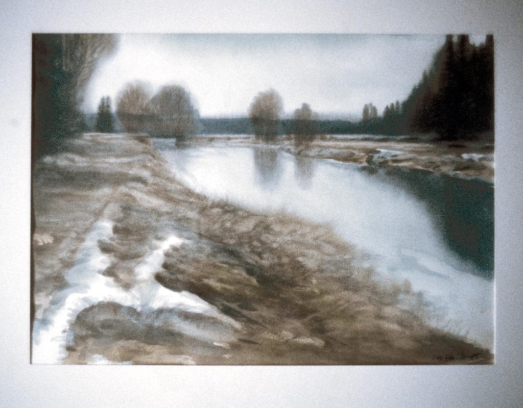 <em>Ved Sæbøvannet</em>, Sigurd Tore Slembe. Photographer: Utsmykkingsfondets arkiv