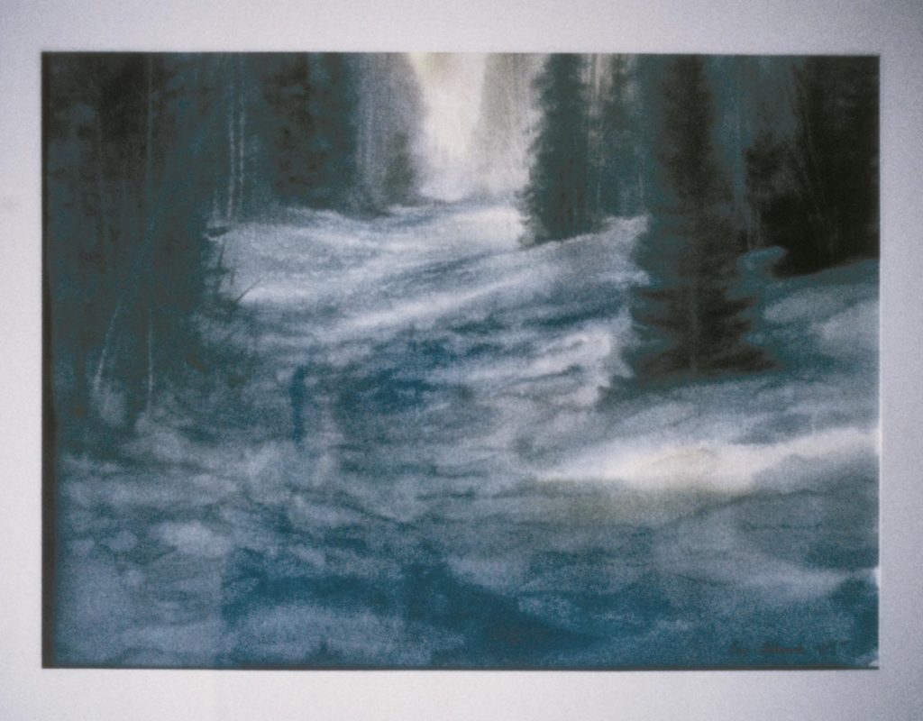 <em>Vårlys</em>, Sigurd Tore Slembe. Photographer: Utsmykkingsfondets arkiv