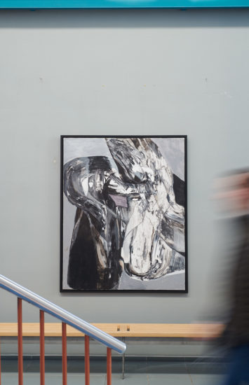Antibes, 2004, Inger Sitter (1929–2015), NHHs kunstsamling. Fotograf: Pål Hoff