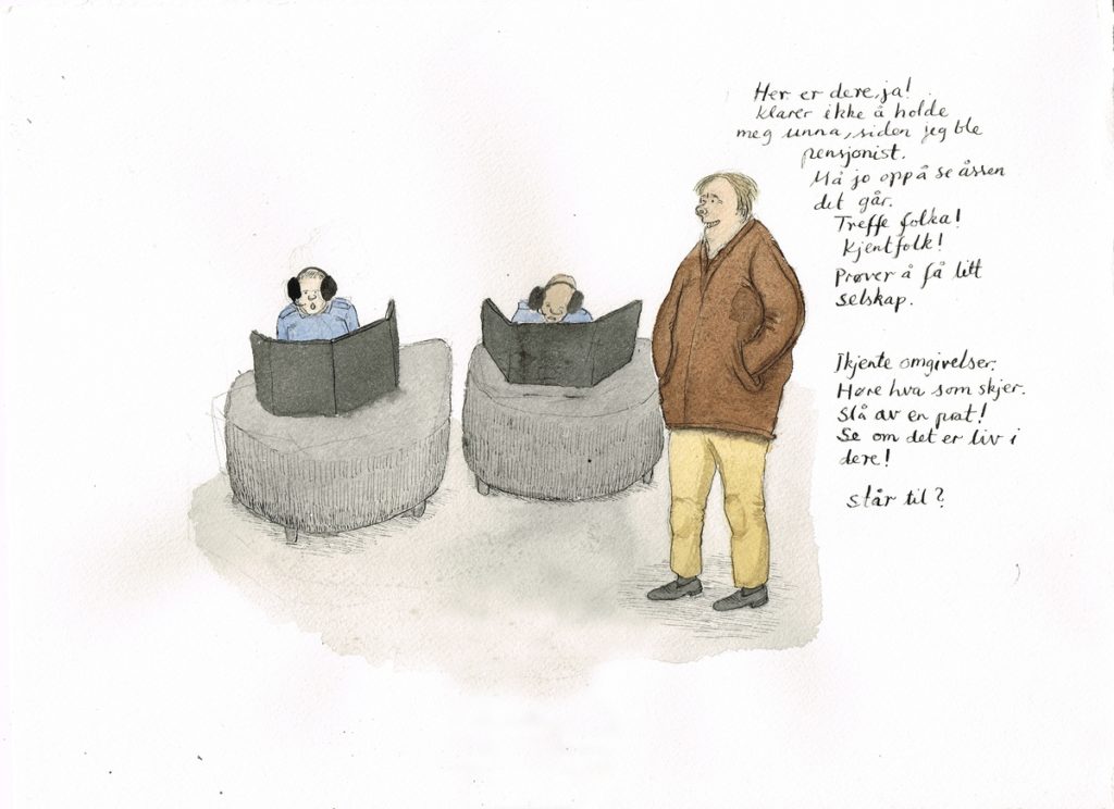 <em>Her er dere,ja</em>, Mette K. Hellenes. Photographer: Mette K. Hellenes