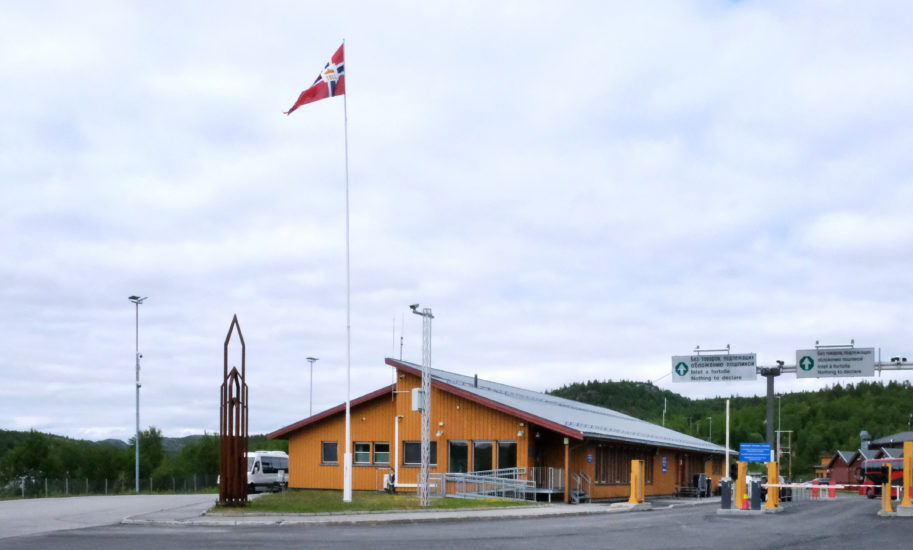 Storskog grenseovergang EES, . Fotograf: Joel Billekvist