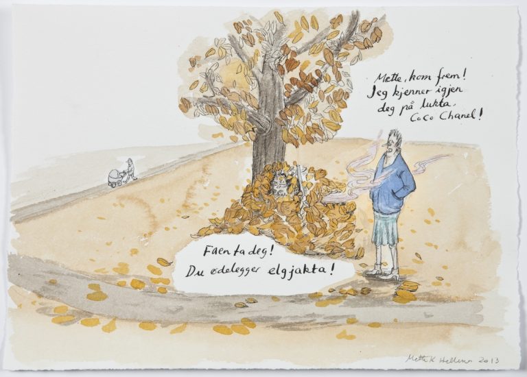 <em>Uten tittel</em>, Mette Hellenes.