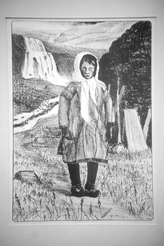<em>Lagisvoun nieidas</em>, Hans Ragnar Mathisen.