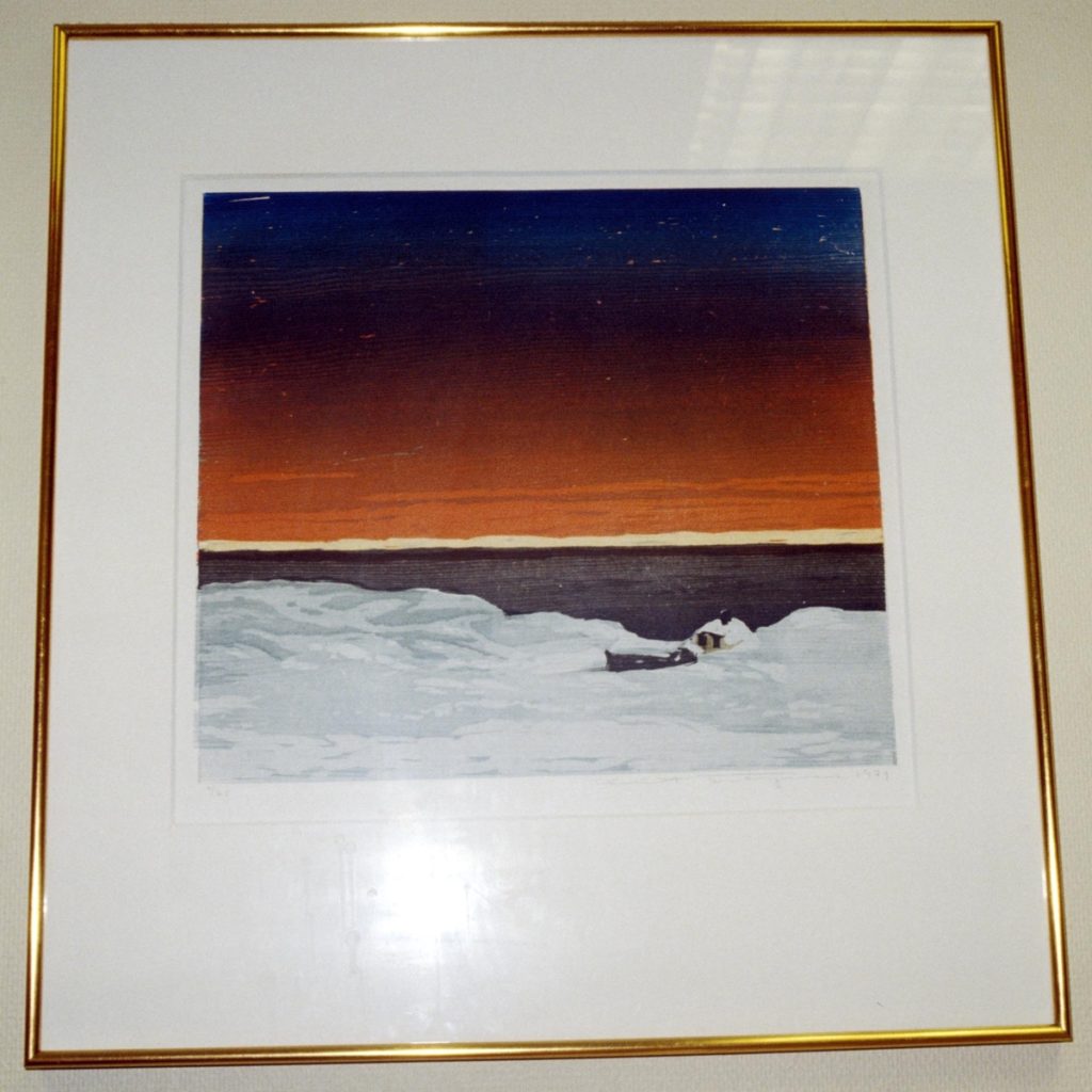 <em>Vinter ved havet</em>, Knut Frøysaa. Photographer: Thor Sæther