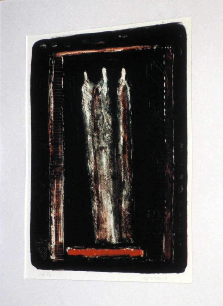 <em>Tre figurer</em>, Alf Ertsland. Photographer: Utsmykkingsfondets arkiv