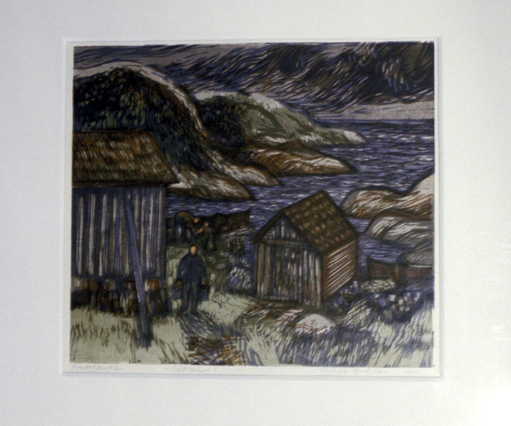 <em>Sjøbuer</em>, Terje Grøstad. Photographer: Utsmykkingsfondets arkiv