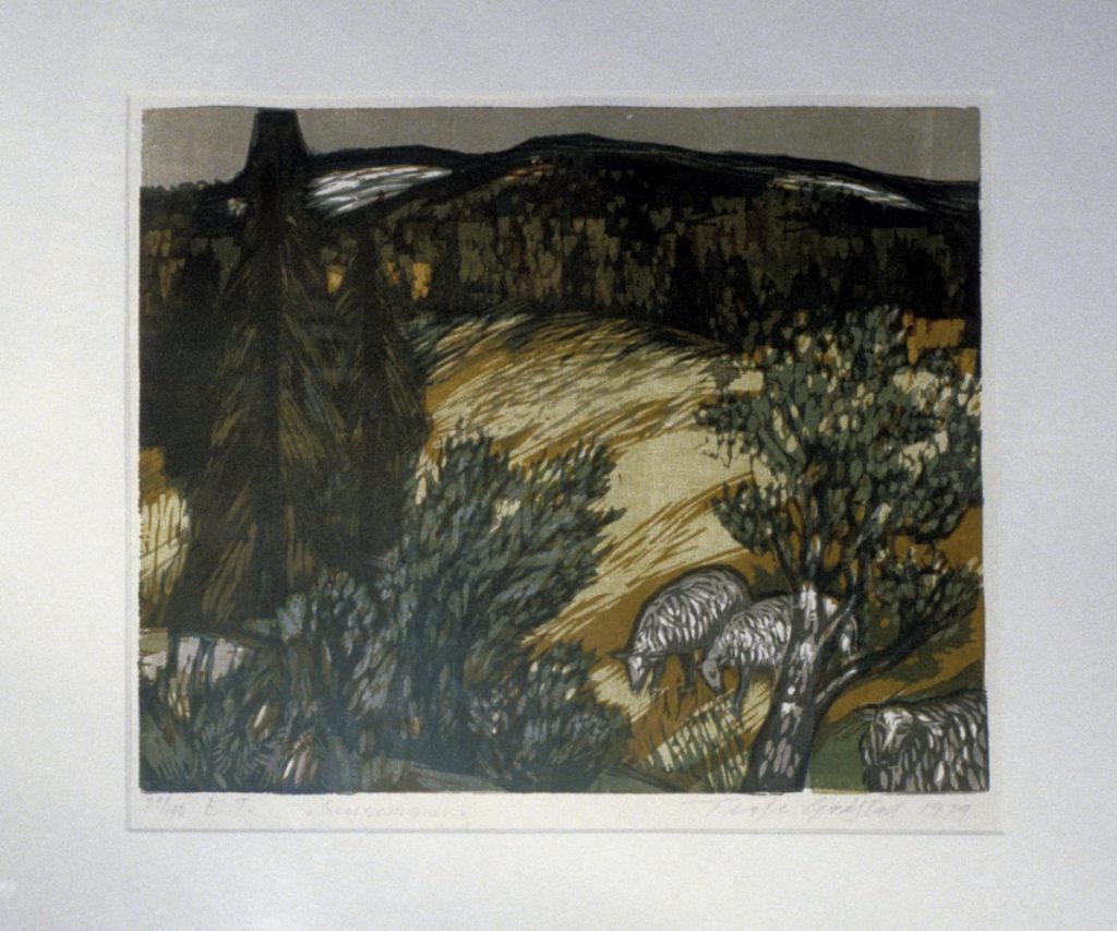 <em>Sensommer</em>, Terje Grøstad. Photographer: Utsmykkingsfondets arkiv