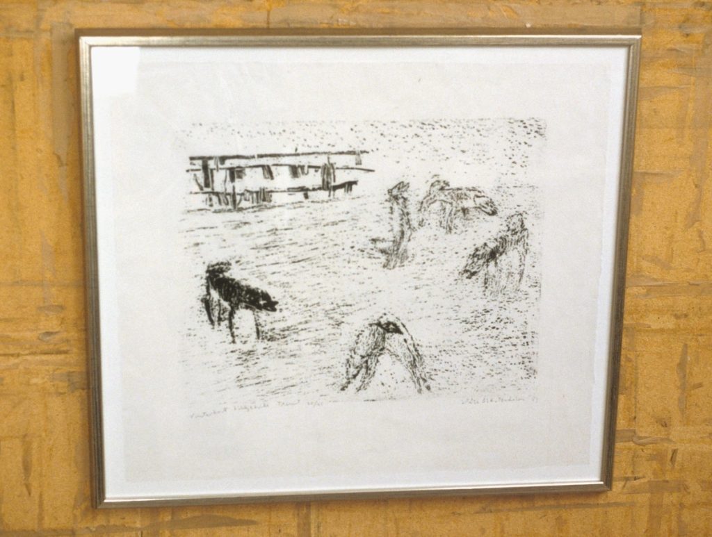 <em>Vinterkvitt bikkjebilde</em>, Ståle Blæsterdalen. Photographer: Utsmykkingsfondets arkiv