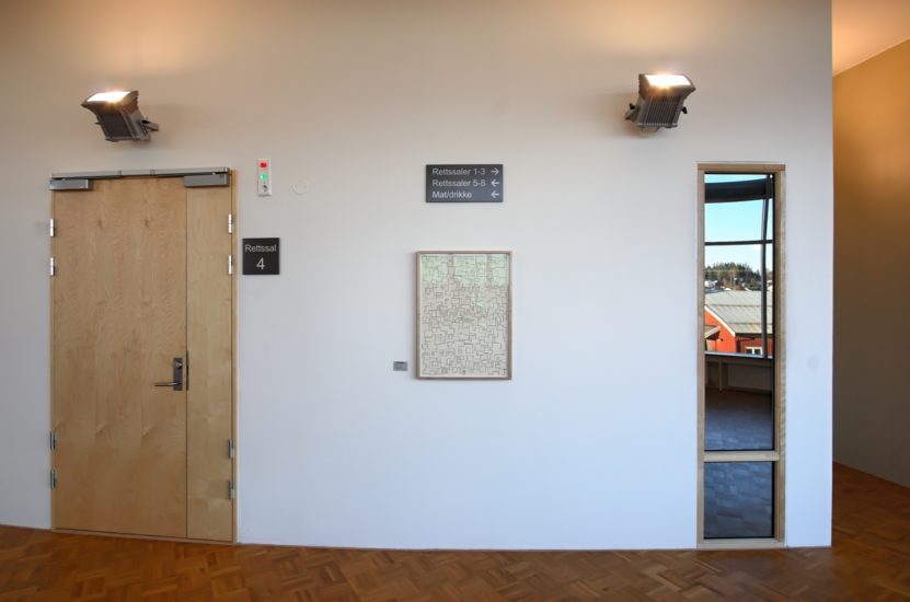 <em>Grid I. IHT, Monday January 2, 2006</em>, Vibeke Tandberg. Photographer: Werner Zellien