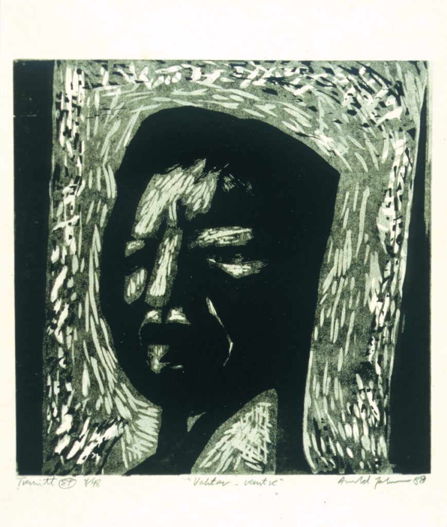 <em>Vokter - venstre</em>, Arnold Johansen.