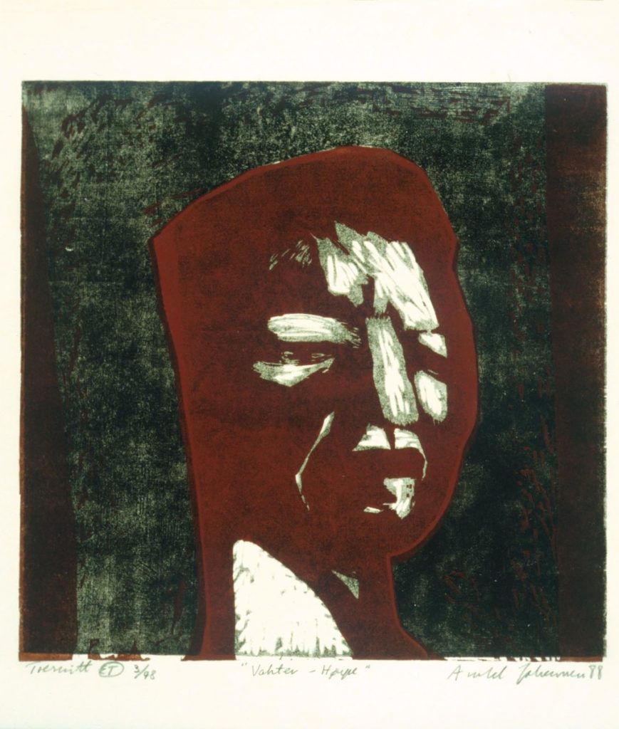 <em>Vokter - høyre</em>, Arnold Johansen.