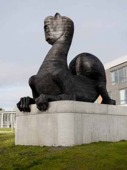 Universitetsportalen, Hjorth & Kjølaas. Fotograf: Dan Mariner